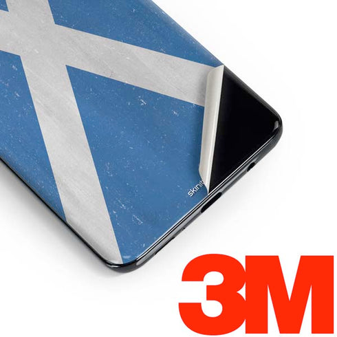 Scotland Flag Distressed Galaxy S10 Skin